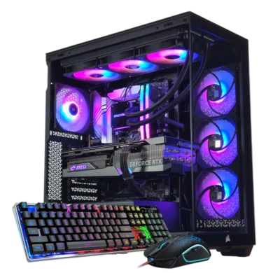 Bespoke Budget Gaming PC – Ryzen 5 9600X – RTX 5070 – 32GB DDR5 – 2TB SSD – 850W Power Supply – Windows 11 Pro – Free Mouse & Keyboard